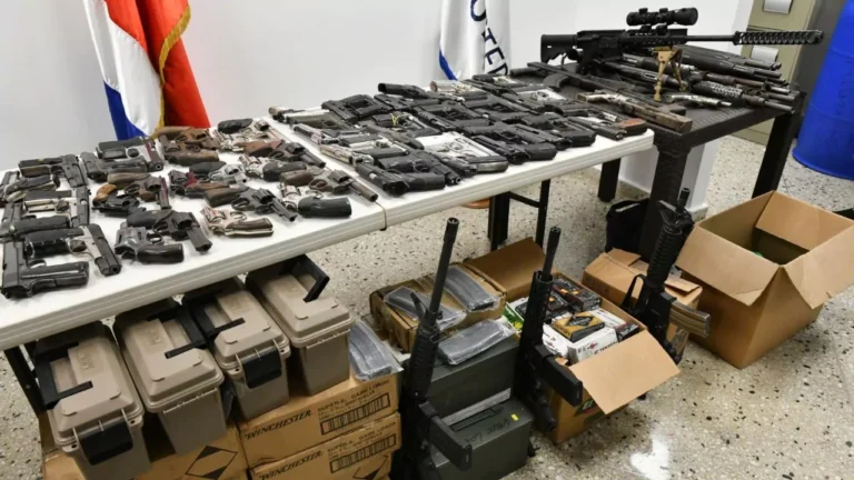 Armas-entregadas-por-la-Fiscalia-de-SDO-al-Ministerio-de-Interior-y-Policia