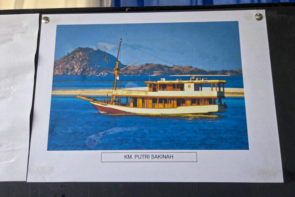 La Policía indonesia detiene al capitán del barco que naufragó con una familia española