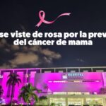 Hospital Materno Dr. Reynaldo Almánzar enciende luces rosas para promover la prevención del cáncer de mama